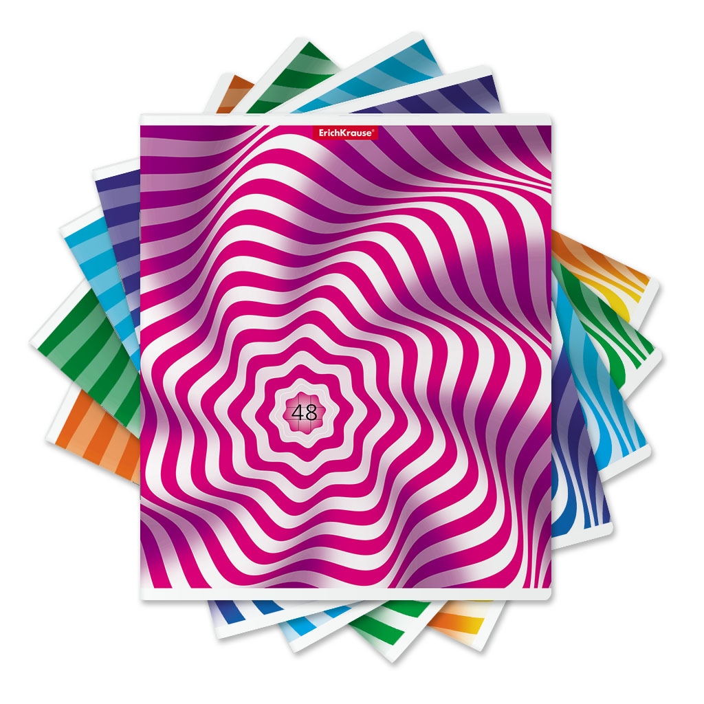 

Набор тетрадей общих в клетку ErichKrause Twist 048016054-49580, 48 л., 5 шт.