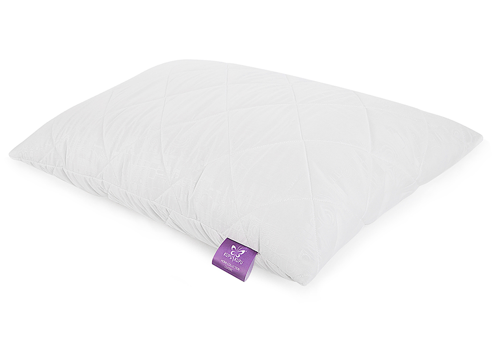 Подушка для сна Kupu-Kupu КБМ-57-4/белый бамбук, силикон 68x50 см