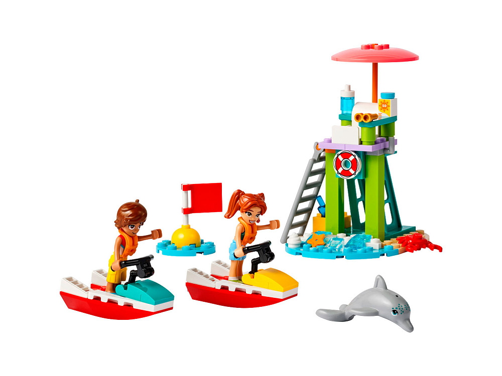 

Конструктор LEGO Friends Пляжный водный мотоцикл, 84 деталей, 42623, 42623