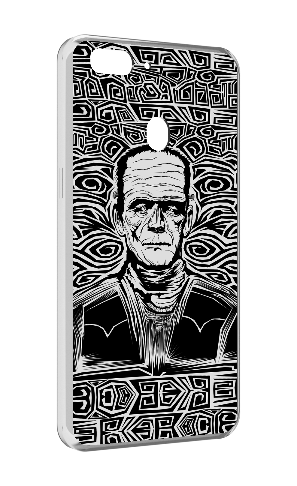 

Чехол MyPads франкенштейн черно белый для Oppo Realme 2, Прозрачный, Tocco