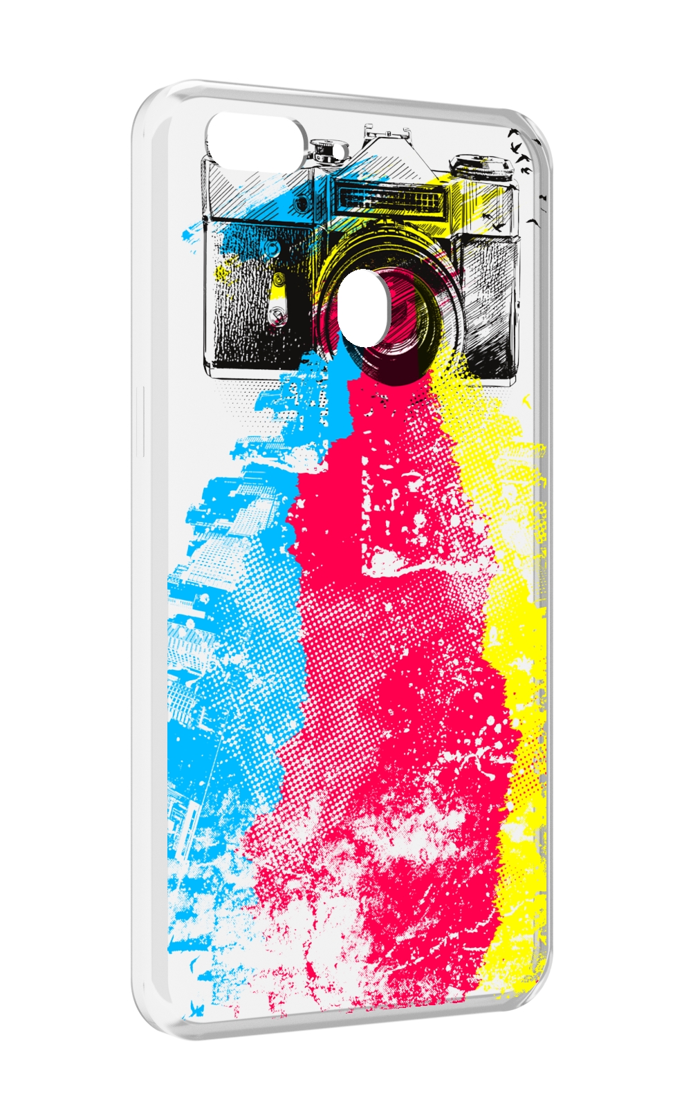 

Чехол MyPads цветной фотоаппарат для Oppo Realme 2, Прозрачный, Tocco