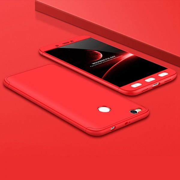 

Двухсторонний чехол GKK LikGus 360° для Xiaomi Redmi 4X, красный, GKK LikGus 360°