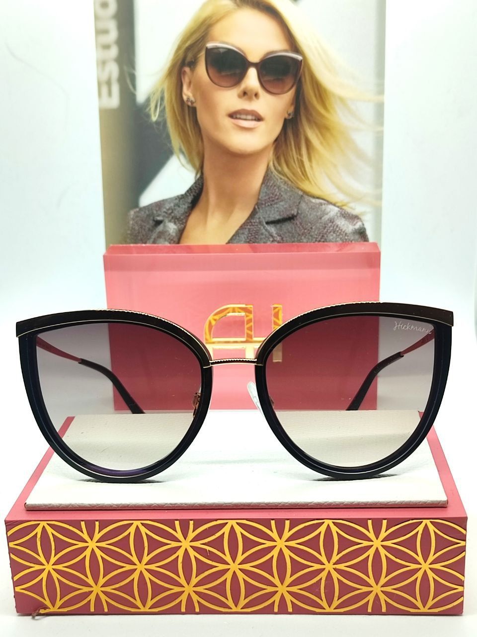 Солнцезащитные очки женские Hickmann 9076 серые