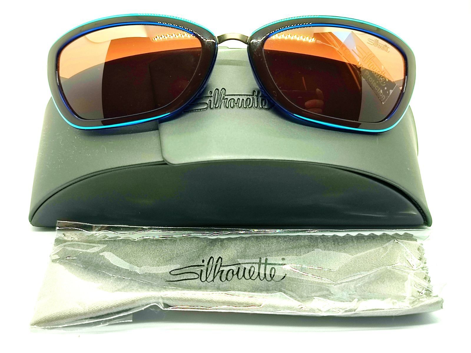 Солнцезащитные очки женские Silhouette 3174_60 коричневые