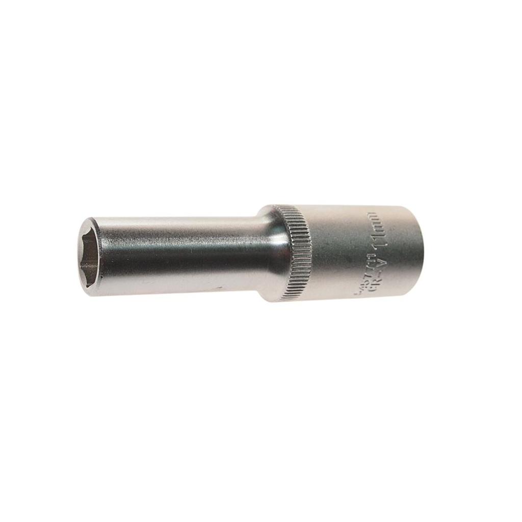 

Головка торцевая 1/2" 11мм высокая L=75мм ROCKFORCE RF-5457711, RF-5457711