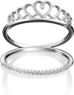 

Кольцо из золота р. 17,5 PLATINA jewelry 01-4774-00-401-1120-23, фианит, 01-4774-00-401-1120-23
