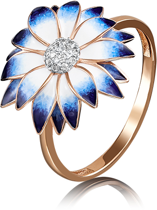 

Кольцо из красного золота р. , PLATINA jewelry 01-4784-01-401-1110-25, фианит, 01-4784-01-401-1110-25