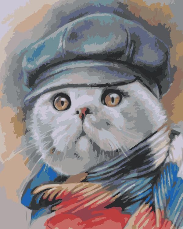 

Картина по номерам Живопись по Номерам Художник-кот, Художник-кот