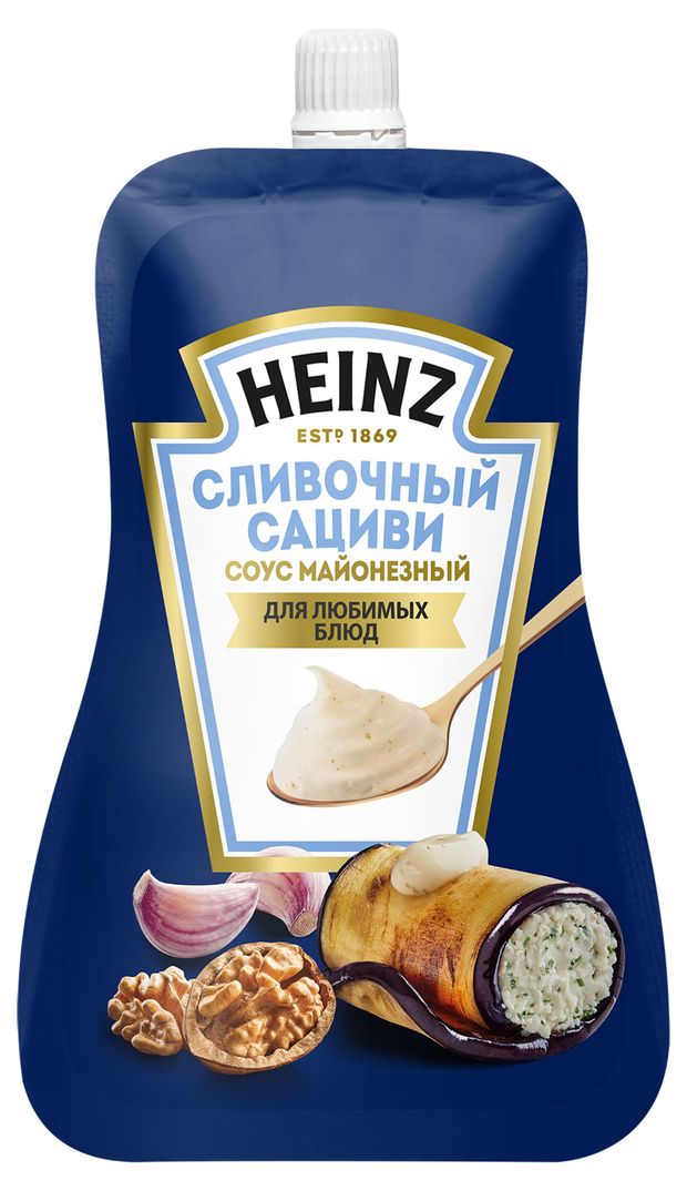 Соус майонезный Heinz Сливочный сациви 200 г