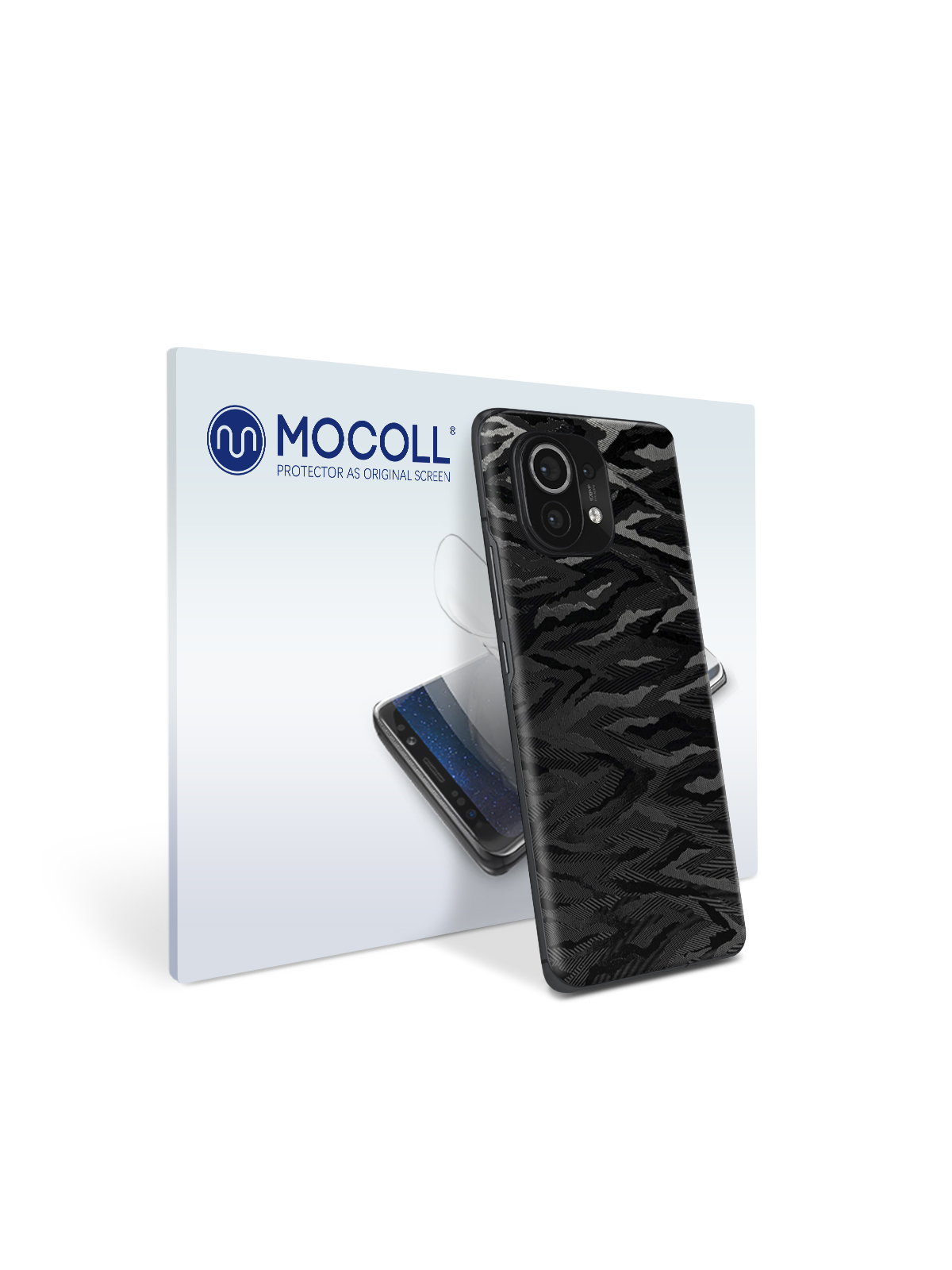 

Пленка защитная MOCOLL для задней панели Xiaomi Mi 11Pro Тень полоски