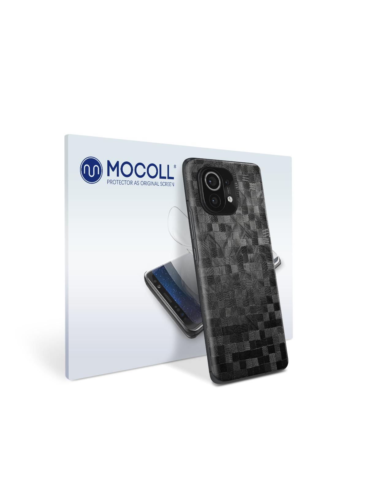 

Пленка защитная MOCOLL для задней панели Xiaomi Mi 11Pro Тень графит