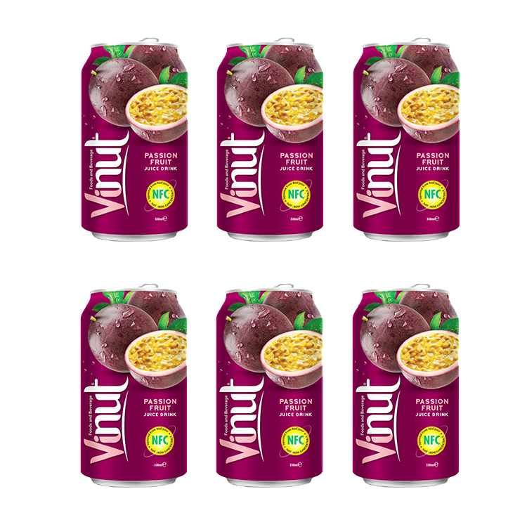 

Напиток сокосодержащий Vinut Маракуйя (6 шт. по 330 мл)