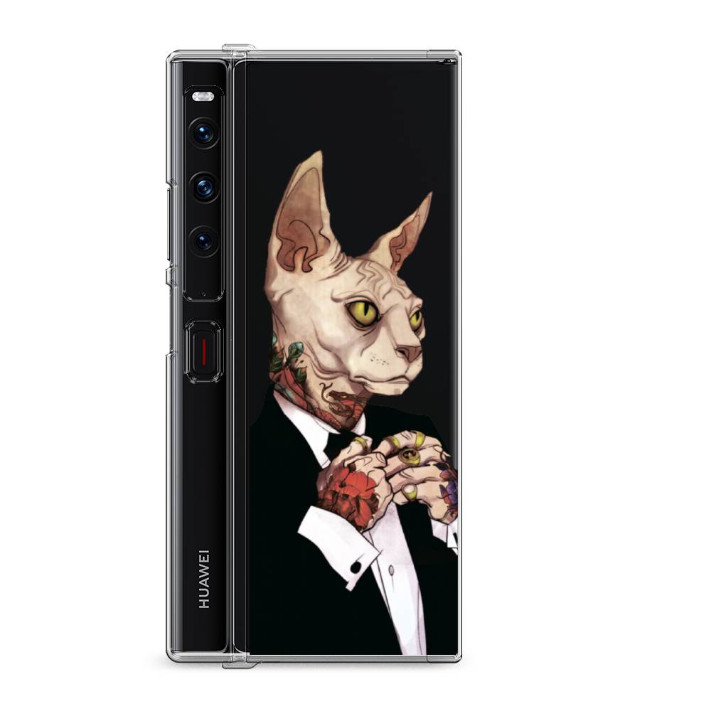 

Силиконовый чехол "Татуированный сфинкс" на Huawei Mate Xs 2 / Хуавеи Мате Xs 2