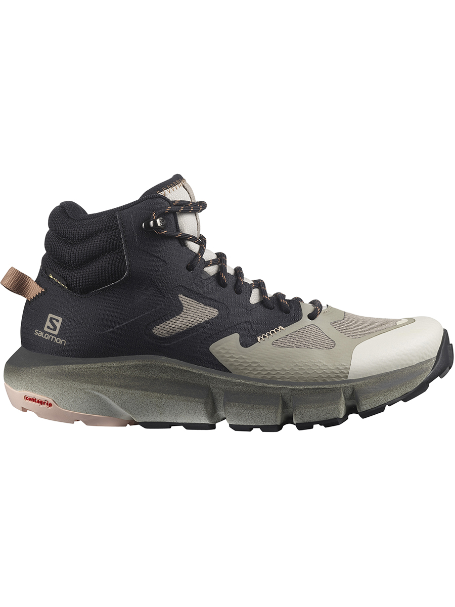 фото Кроссовки женские salomon predict hike mid gtx w серые 4 uk