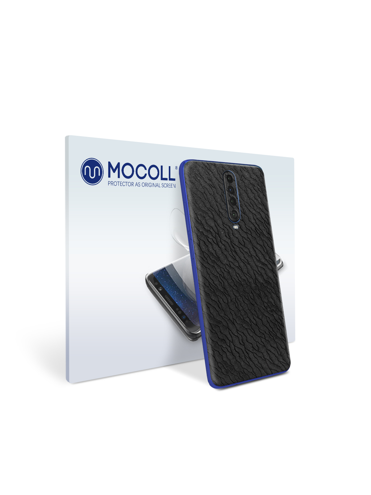 

Пленка защитная MOCOLL для задней панели Xiaomi Poco M2 Тень невада