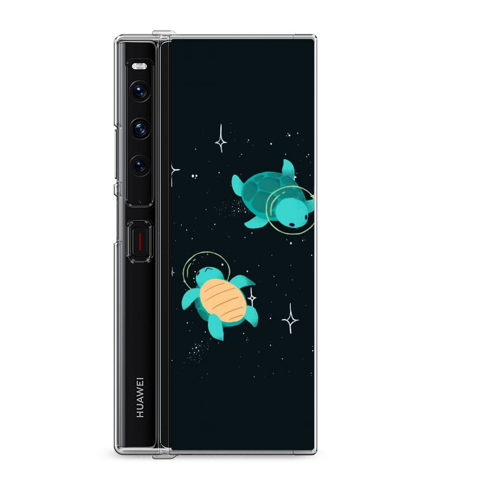 

Силиконовый чехол "Черепашки космонавты" на Huawei Mate Xs 2 / Хуавеи Мате Xs 2