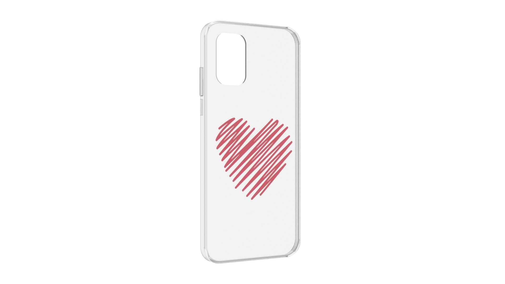 

Чехол MyPads сердечко-одной-линией для Nokia G21, Прозрачный, Tocco