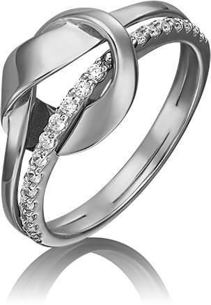 

Кольцо из золота р.  PLATINA jewelry 01-5442-00-401-1120-23, фианит, 01-5442-00-401-1120-23