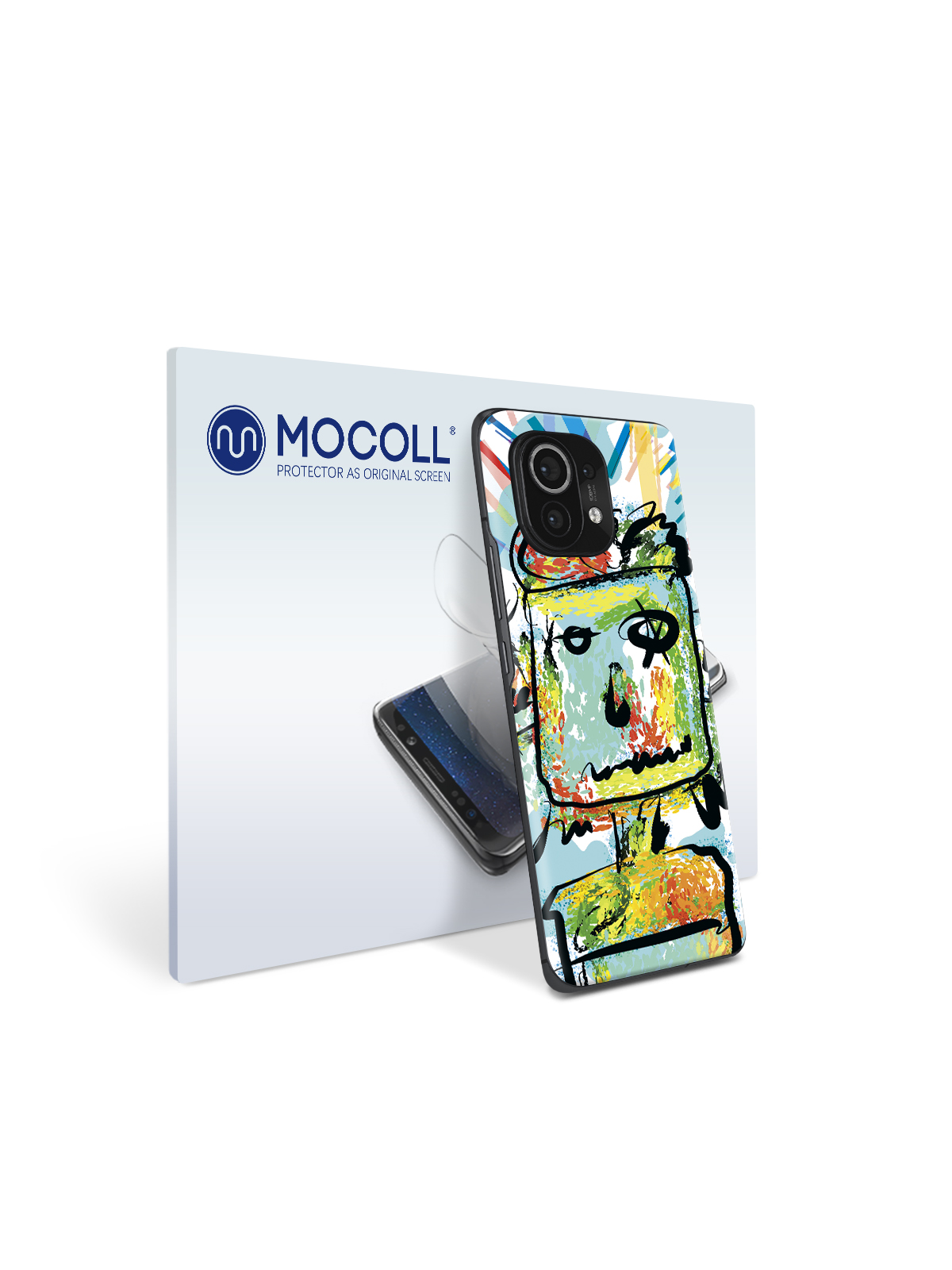 

Пленка защитная MOCOLL для задней панели Xiaomi Mi 11 Рисунок портрет