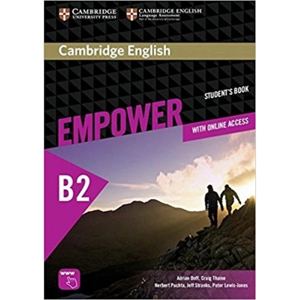 фото Книга cambridge english. empower. upper intermediate. student's book with online assess.. cambridge university press