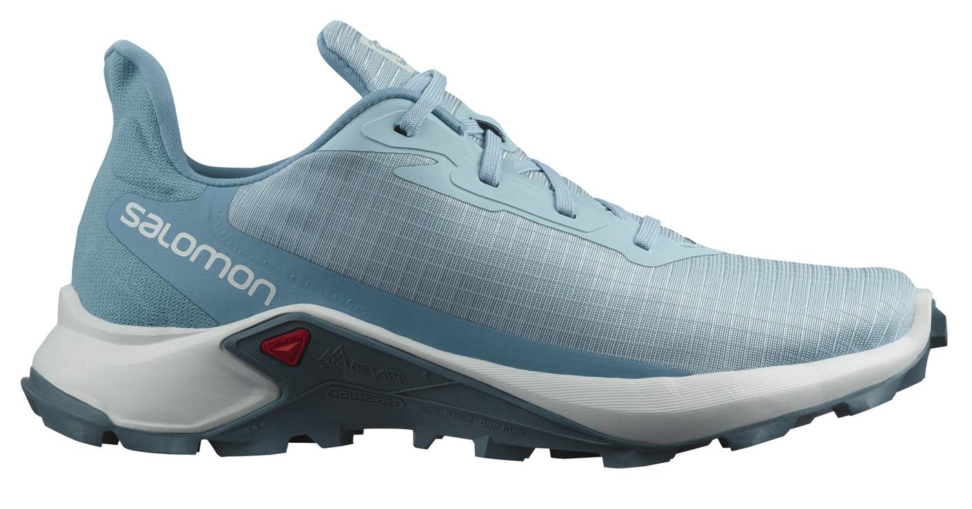 фото Кроссовки женские salomon alphacross 3 gtx w голубые 5 uk