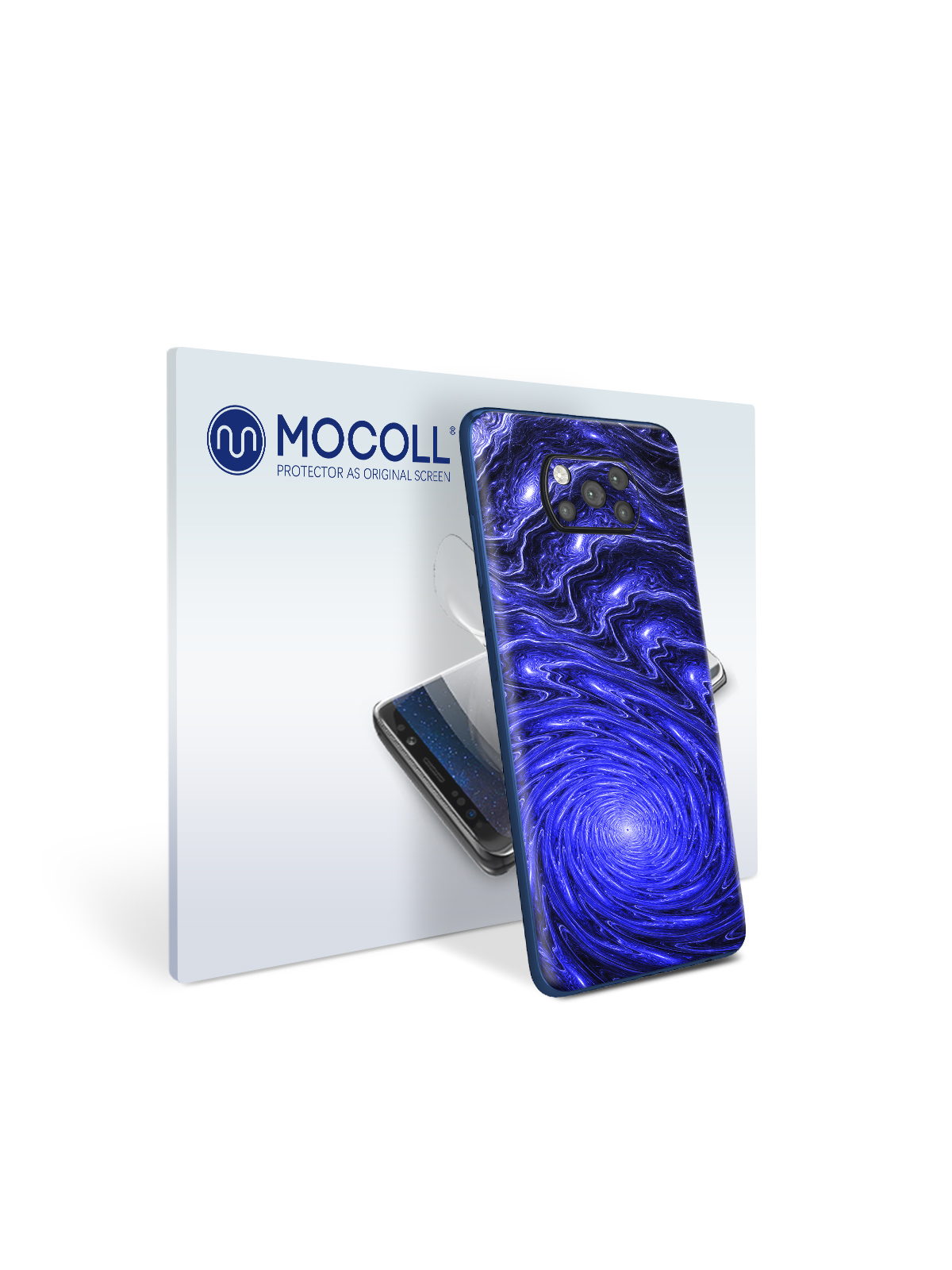 

Пленка защитная MOCOLL для задней панели Xiaomi Poco X3 NFC Рисунок портал