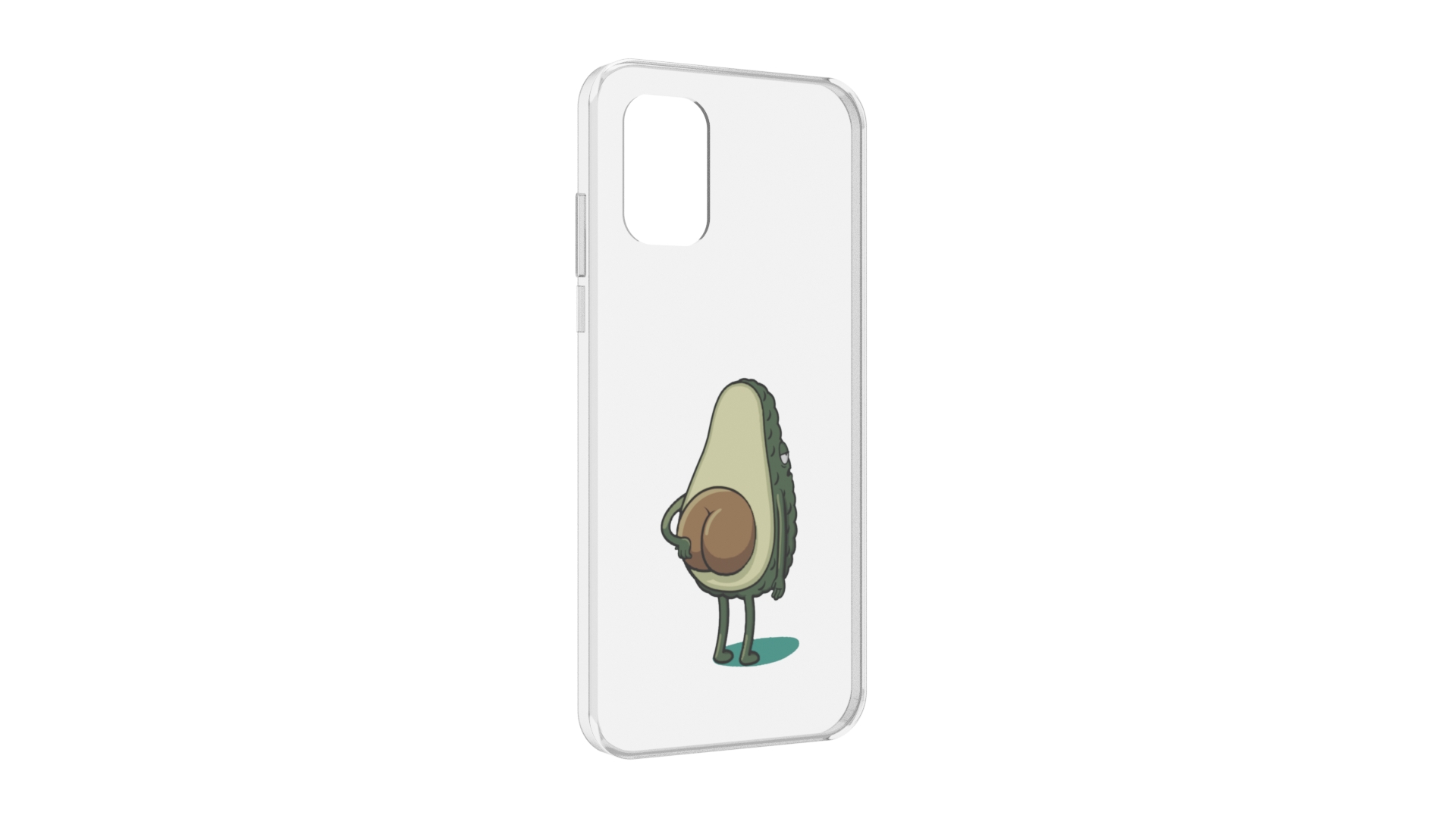 

Чехол MyPads смешной авокадо сзади для Nokia G21, Прозрачный, Tocco