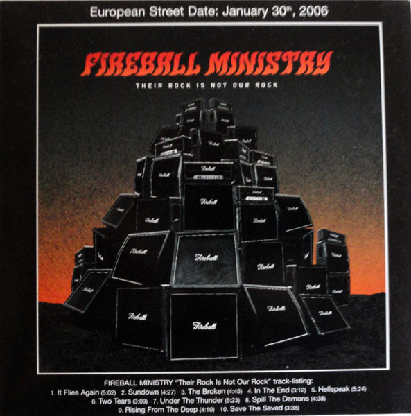 

Fireball Ministry: Their Rock Is Not Our Rock (1 CD)