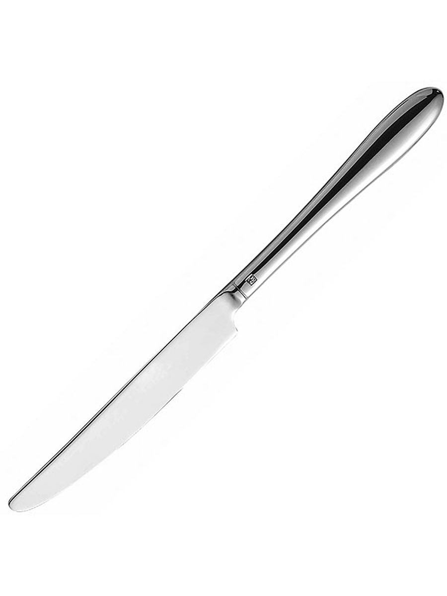 

Нож столовый с ручкой моноблок Lazzo 24 см Chef&Sommelier, T4704, Серебристый, CB-T4704