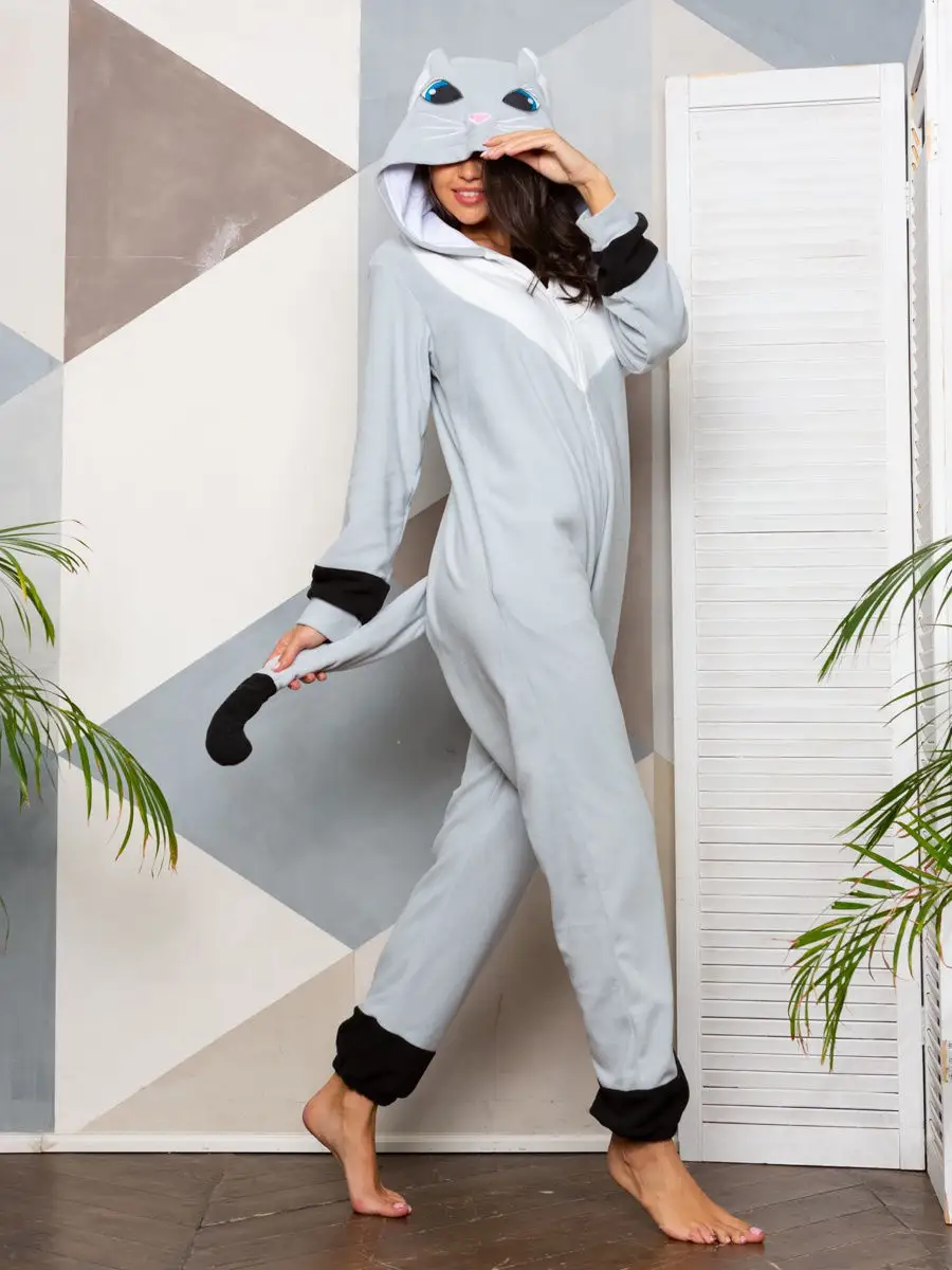 

Кигуруми женский URBAN DRESS 5010 серый 40 RU, 5010