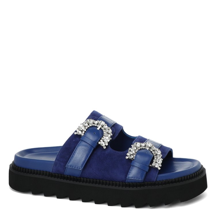 

Шлепанцы женские Tendance HC80612-18 синие 41 EU, Синий, HC80612-18
