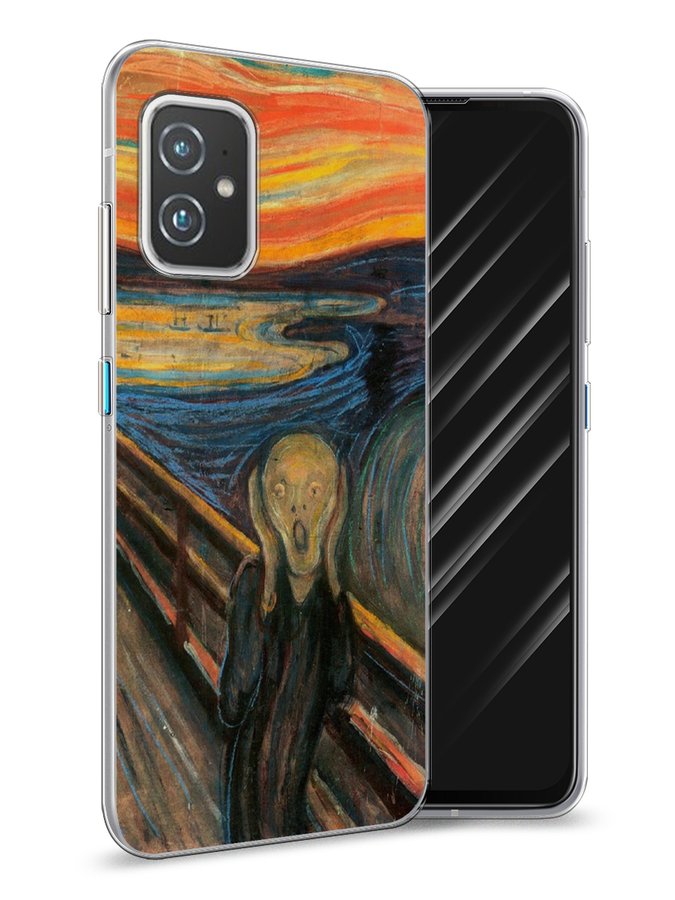 

Чехол Awog на Asus ZenFone 8 "Крик", Оранжевый;синий;серый, 44450-9