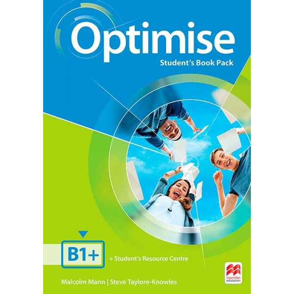 Самоучители иностранного языка Книга Optimise. B1+ Student's Book Pack