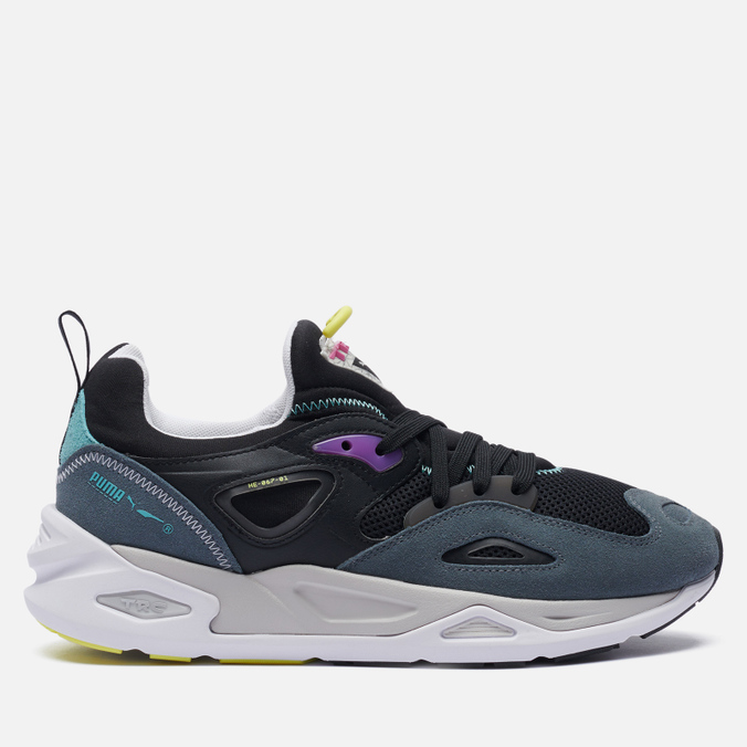 Кроссовки унисекс PUMA TRC Blaze черные 40.5 EU