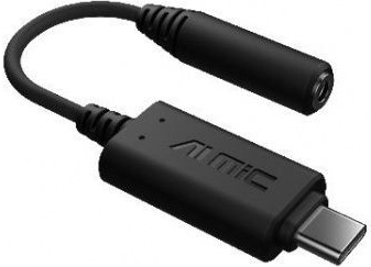 Переходник ASUS USB Type C-35 mini-jack вилка-розетка 01м 90YH02L1-B2UA00 черный 2399₽