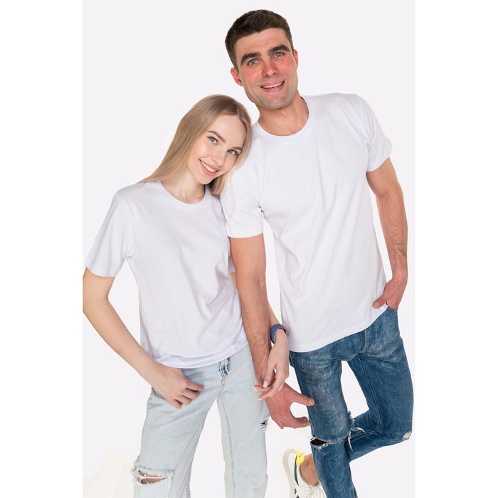 Футболка мужская Happy Fox Р00022046 белая 44