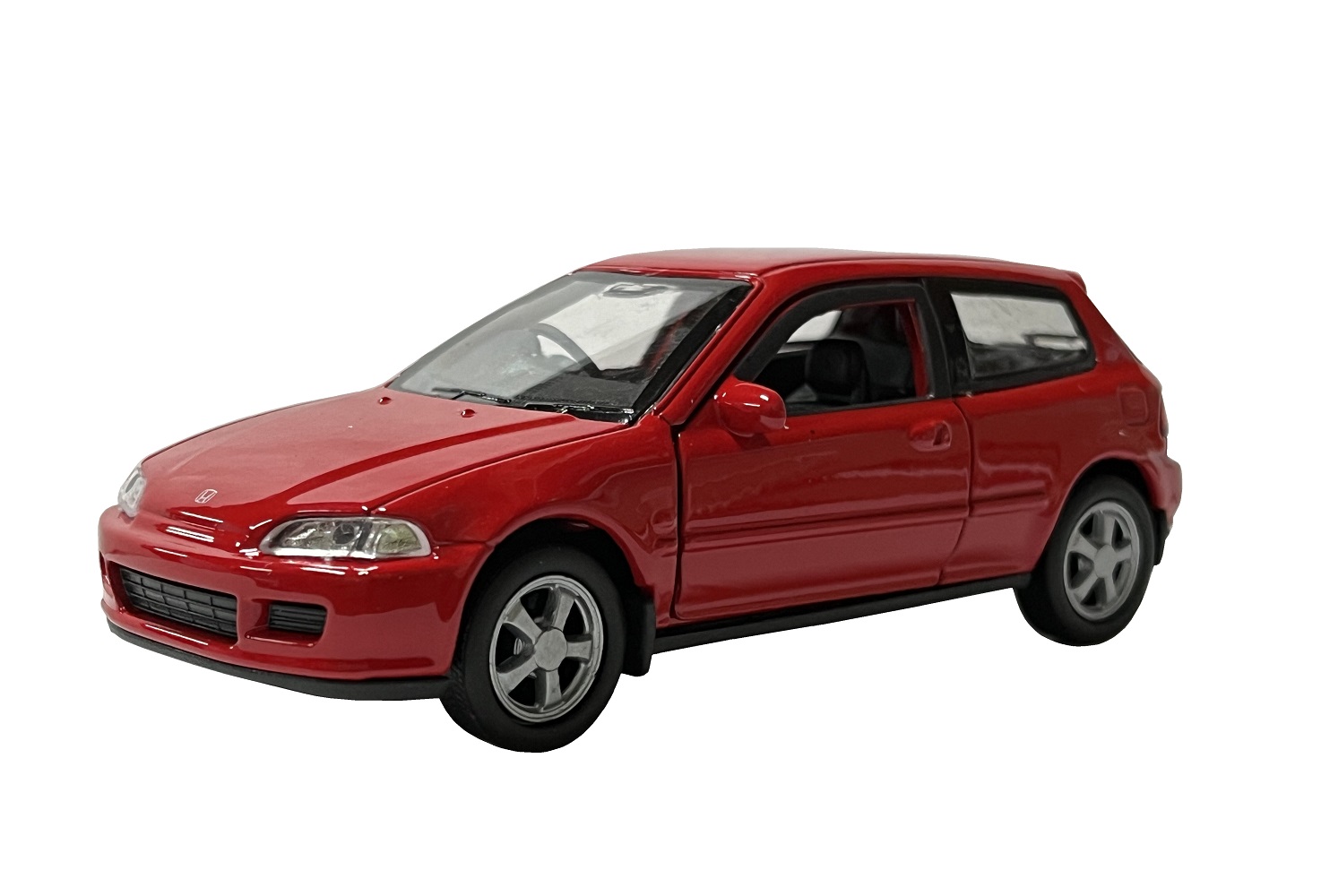 Модель машины Welly 1:38 Honda Civic EG6 красный 43813 модель для сборки motormax автомобиль honda civic coupe 2000 года 1 24 75120 7