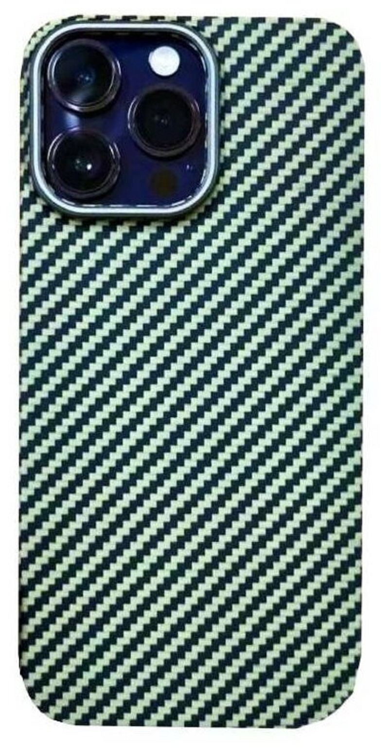 

Чехол K-Doo Kevlar для iPhone 14 Pro Max (6,7) зеленый, Kevlar iPhone 14 Pro Max