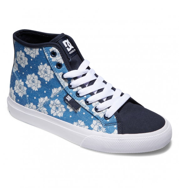 

Кеды женские DC SHOES ADJS300275-DNM голубые 8.5 US, ADJS300275-DNM