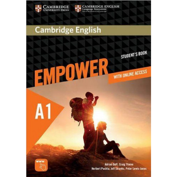 фото Книга empower. a1. starter. student's book with online assessment and practice, and onl.. cambridge university press