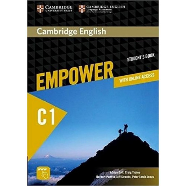 фото Книга empower. c1. advanced. student's book with online assessment and practice, and on.. cambridge university press