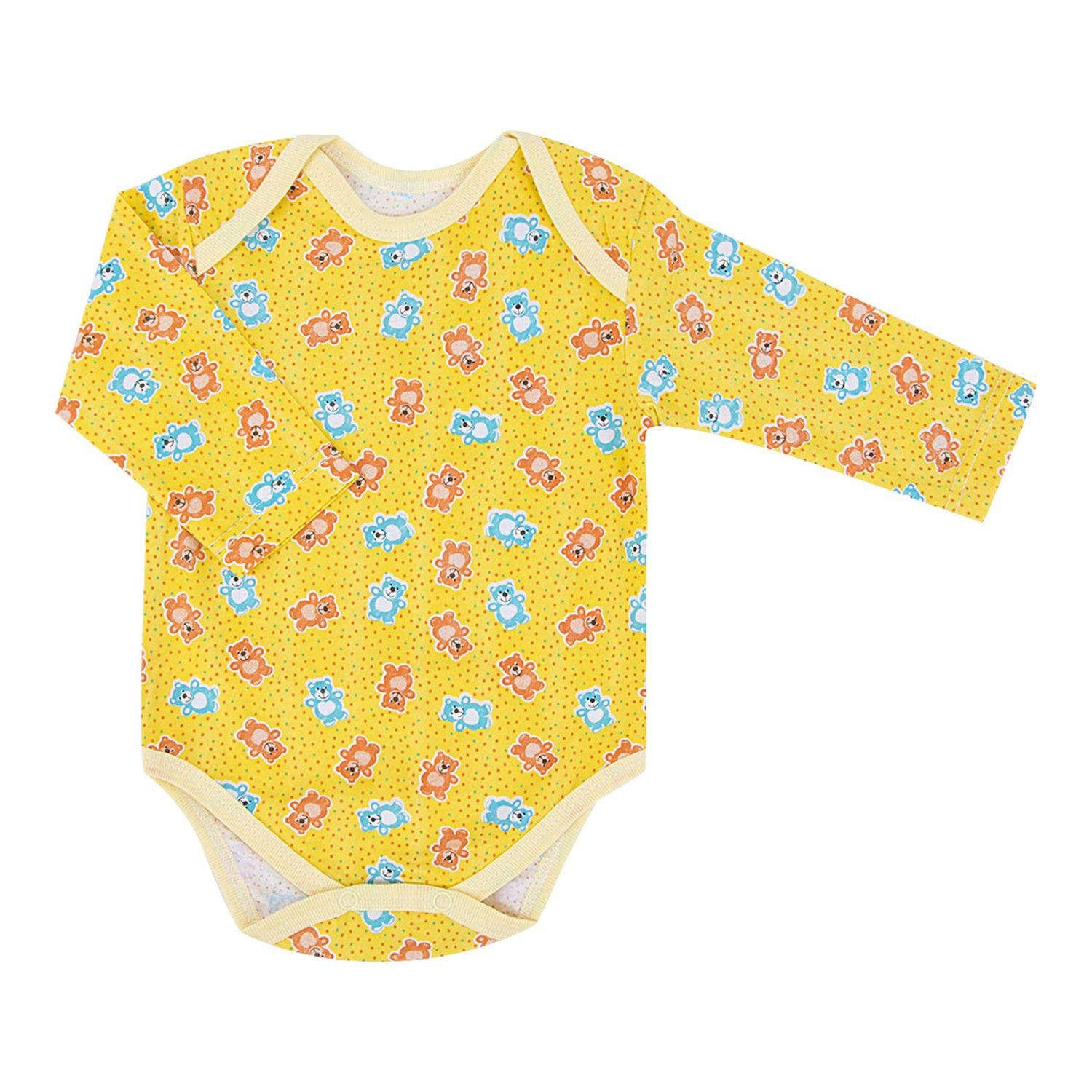 

Боди для детей Три медведя 044 К желтый 68, 044 К