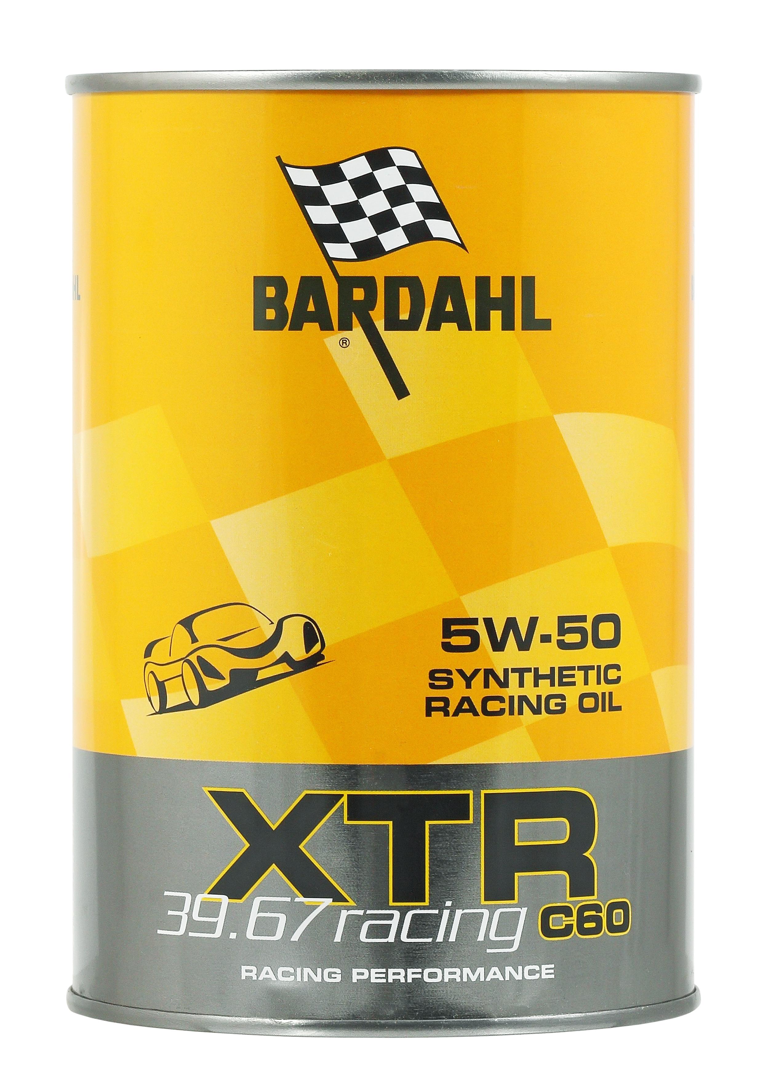 

Моторное масло BARDAHL XTR C60 RACING 39.67 синтетическое 5W50 1л