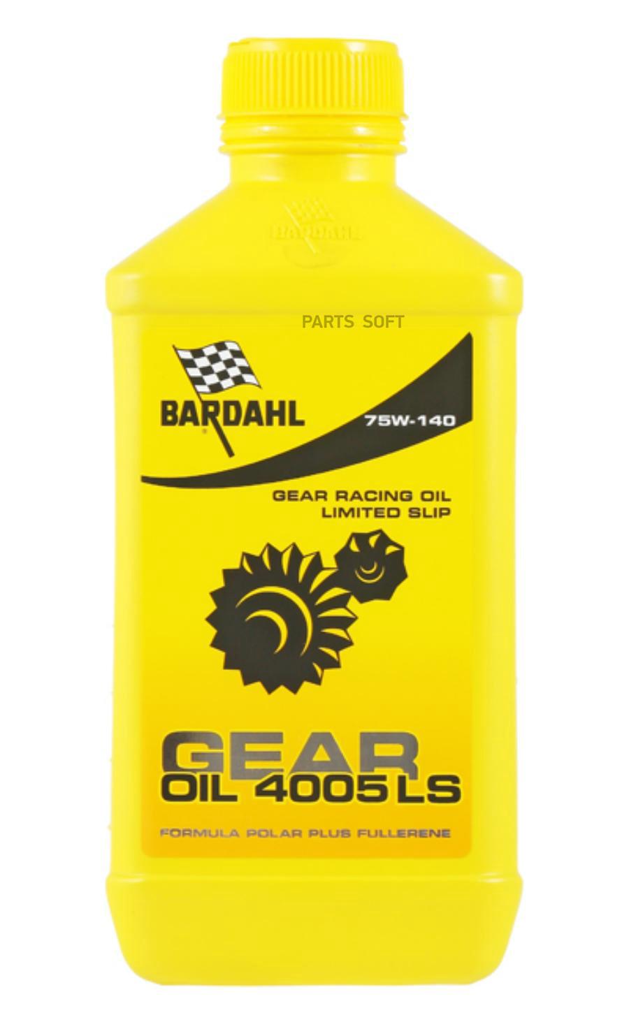 

Трансмиссионное масло BARDAHL 426039 75W140 GL45 4005 LS