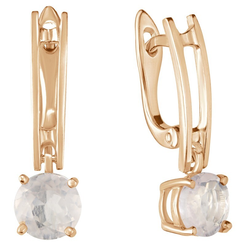 

Серьги из серебра с розовым кварцем LAZURIT-ONLINE 8224PG, 8224PG