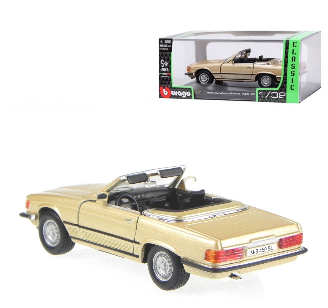 Модель BBURAGO BBURAGO Mercedes-Benz 450 SL 1:32