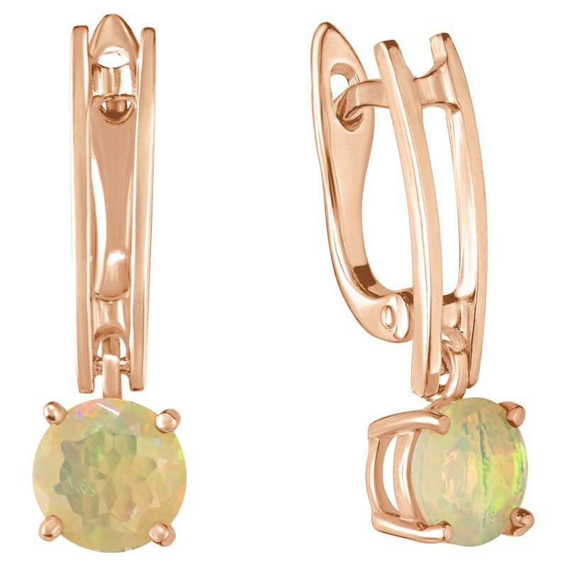 

Серьги из серебра с опалом LAZURIT-ONLINE 8226RG, 8226RG