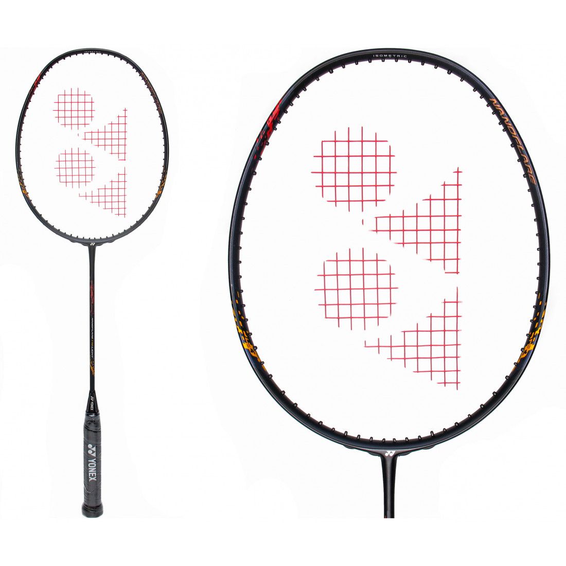 Ракетка для бадминтона Yonex Nanoflare 170 Light Black/Orange 5UG5 (со струной).....