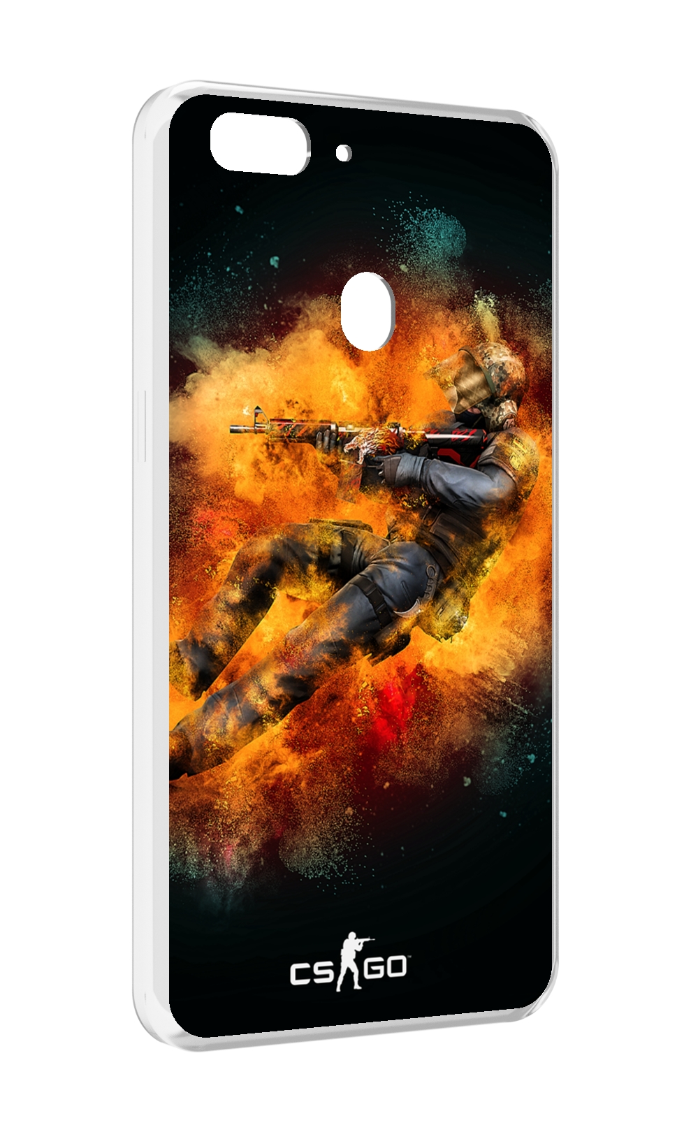 

Чехол MyPads CS-go Контр-террорист для Oppo Realme 2, Прозрачный, Tocco