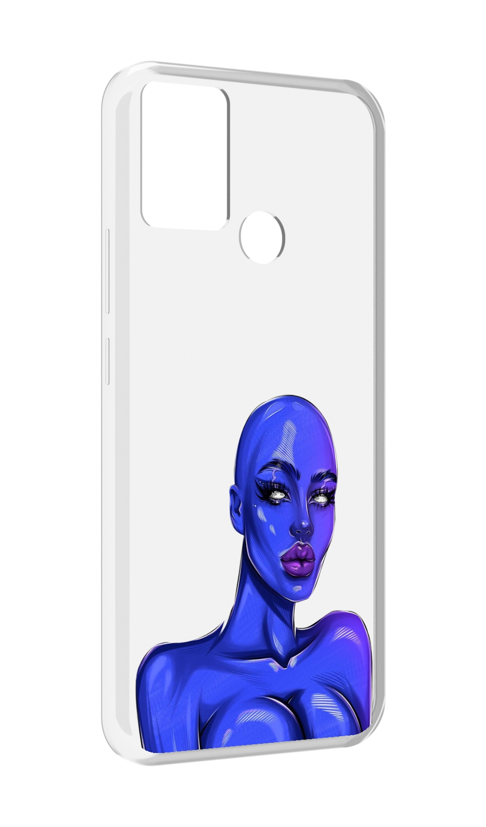 

Чехол MyPads инопланетянка для Infinix Hot 11 Play, Прозрачный, Tocco